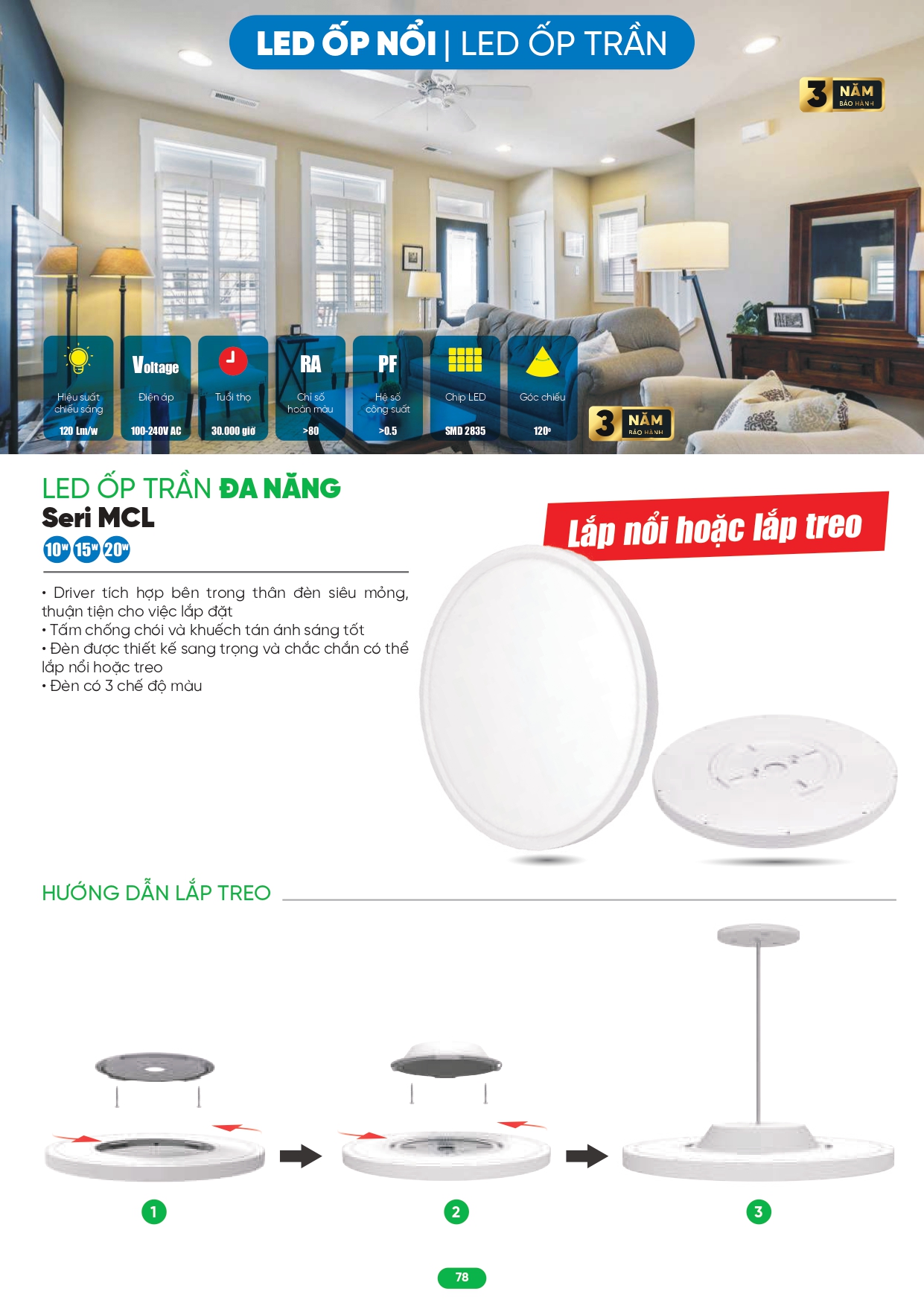 Bảng giá đèn LED MPE 2026